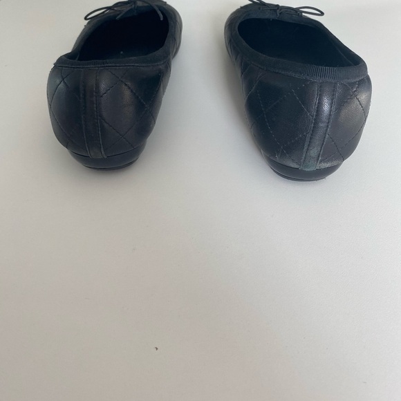 Chanel Cambon Black on Black Ballet Flats - Picture 5 of 14